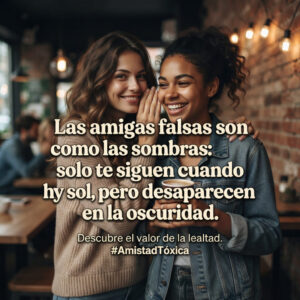 Frases para amigas falsas: 100 mensajes de decepción