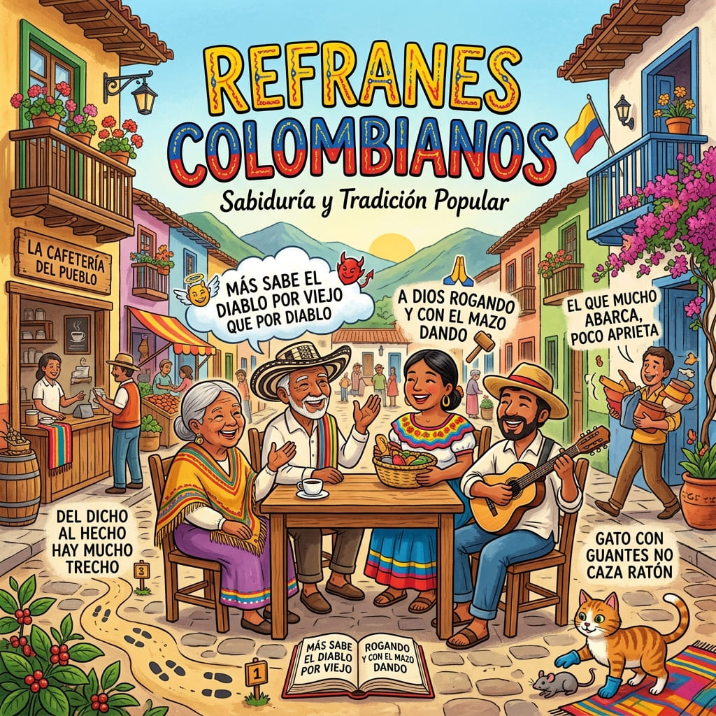 refranes colombianos