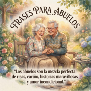 Frases para Abuelos: +70 Mensajes Bonitos y Emotivos